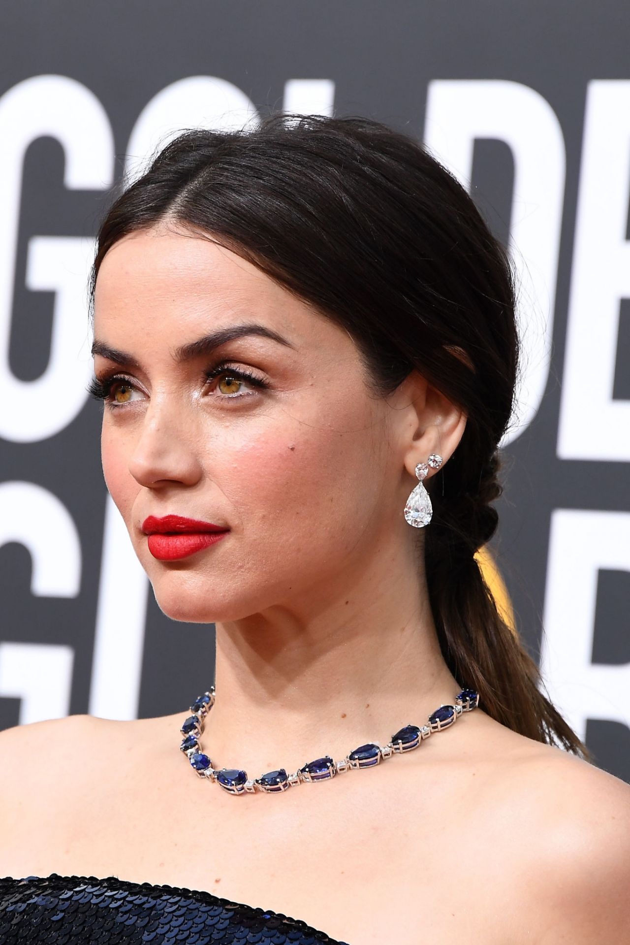 Ana De Armas at 77th Annual Golden Globe Awards Red Carpet in Beverly Hills10